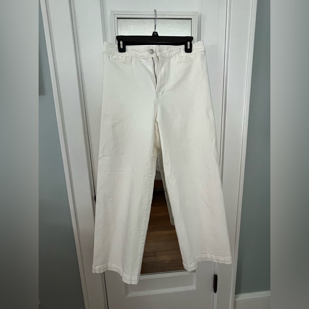 Madewell Emmett wide leg curvy cropped jean size 29